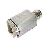 Harting Han Connector, Pushpull, spring clamp, 5-contact, 16A